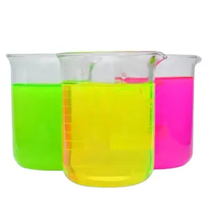 Pigmento de lavagem refrigerante anticongelante, pigmento à base de água, frutas fluorescentes, verde, rosa, dourado, amarelo, azul brilhante, laranja