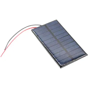 Солнечные аксессуары для игрушечных автомобилей 5-6 В 120 мА 0,8 Вт 58*98 мм солнечная панель с проводом