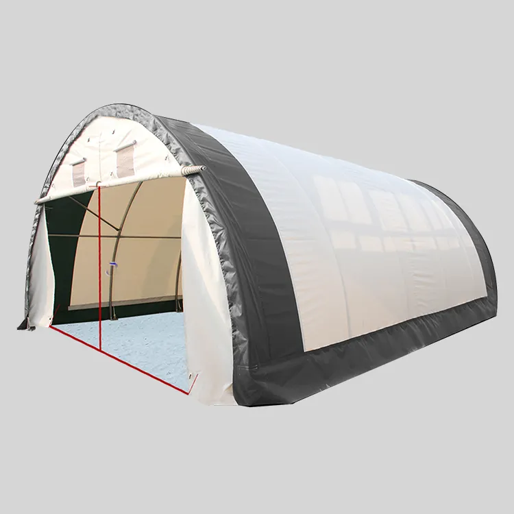 20ft 30ft Draagbare Opslag Tent Grote Carport Waterdichte Twee Auto Luifel Dubbele Garage Tent Te Koop