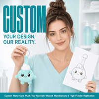 Fabricant OEM ODM de jouets en peluche personnalisés, animaux en peluche, jouets doux, porte-clés, mascottes, et de cadeaux promotionnels pour les campagnes de bien-être et les soins des mains