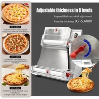 Machine à presser les pâtes à pizza semi-automatique haute vitesse Welldone, mini-rouleuse à pâte commerciale haute productivité pour boulangerie