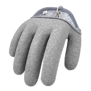 Guantes de Pesca Antideslizantes de Dedo Completo, Resistentes a Cortes, para Protección de Manos, Agarre de Peces, Carpas, Látex, Caza - Product Image 4
