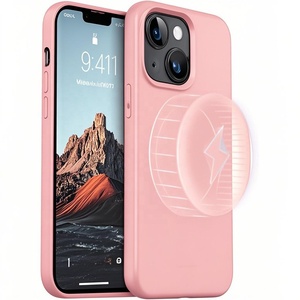 Tùy Chỉnh Silicone Từ Trường Hợp Điện Thoại Không Dây Sạc Cover Quay Lại Cho Iphone 17 16 15 14 13 12 11 - Product Image 6