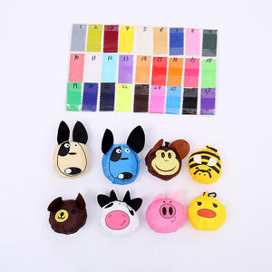 Venta al por mayor stock personalizado reutilizable plegable red de compras promoción regalo bolsas plegables con estampado de animales de dibujos animados de flores - Product Image 6