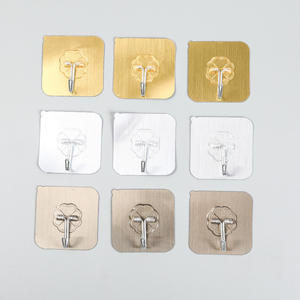 Crochets amovibles sans trace, crochets adhésifs magiques, crochets imperméables et super résistants pour salles de bain et cuisines. - Product Image 2