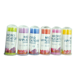 Applicateurs de micro-brosses cylindriques <span class=keywords><strong>ultra</strong></span>-fins jetables pour usage dentaire - Product Image 5