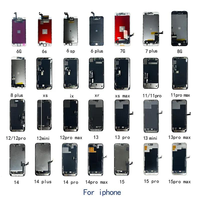 Écran LCD de remplacement JK pour iPhone 15 Pro Max, pièces détachées pour téléphones mobiles, vente en gros