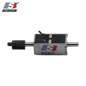 カスタマイズソレノイドラッチDC 6V 12V、ロングストロークDC3V電磁プッシュプルソレノイド - Product Image 6