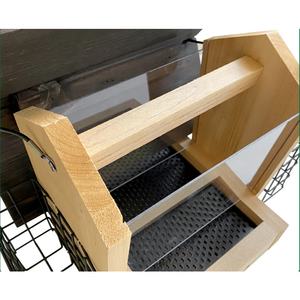 2 <span class=keywords><strong>Suet</strong></span> kafesli hazne besleyici - Product Image 3