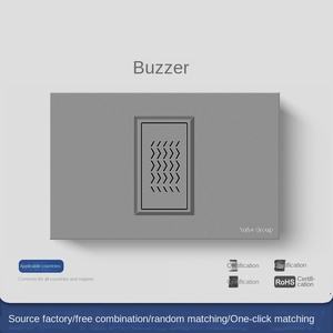 Interruptor de pared moderno, enchufe de pared, interruptor de TV y toma de teléfono RJ11, utilizado para el hogar, la oficina y hoteles. - Product Image 3