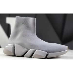 Chaussures à bout pointu personnalisées avec logo de marque, tendance, best-seller, baskets décontractées pour hommes et femmes, style chaussette - Product Image 4