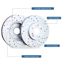 Kit de rotores de discos de freno Zimmermann profesional para Alfa Romeo Chrysler Mini Chery Opel Seat MG Buick Geely