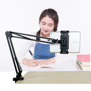 Support de téléphone en métal flexible en Offre Spéciale support de <span class=keywords><strong>tablette</strong></span> en porte-à-faux avec longue articulation <span class=keywords><strong>pour</strong></span> <span class=keywords><strong>bras</strong></span> paresseux <span class=keywords><strong>pour</strong></span> table de lit - Product Image 1