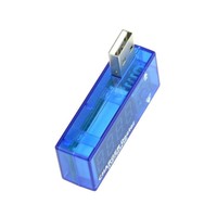 Digital USB móvil de la energía de corriente de carga tensión probador del metro de cargador Mini USB digital voltímetro amperímetro