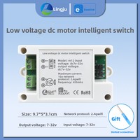 Contrôleur intelligent de moteur basse tension Yiweilian 7-32V marche/arrêt, modèle M12, WiFi 433MHz, commande vocale à distance par téléphone portable