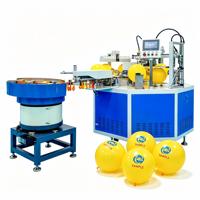 Machines automatiques de sérigraphie sur ballons à 2 couleurs pour imprimer sur les ballons, imprimante pour ballons en latex.