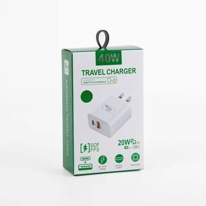 อะแดปเตอร์ชาร์จเร็ว EU US PD40W A+C USB C PD3.0 QC4.0 ขนาดเล็ก สำหรับ Iphone/Android - Product Image 6