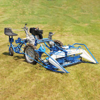 Machine de reliure de faucheuse de riz de blé de paddy de moissonneuse de ménage de Type de roue de vente chaude pour des terres agricoles