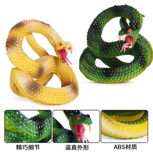 Bán Hot Huge <span class=keywords><strong>Python</strong></span> đồ chơi BOA constrictor động vật hoang dã rắn mô hình trò đùa trang trí động vật & Khủng Long loạt - Product Image 2