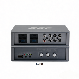 โรงงานซันไรซ์ ขายส่งเครื่องขยายเสียง DSP 4 แชนแนล 4x50W RMS แบบเสียบใช้งานได้ทันที ไม่ต้องดัดแปลง สำหรับอัพเกรดเครื่องเสียงรถยนต์ระบบแอนดรอยด์ขนาดใหญ่ - Product Image 2