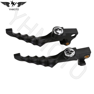 Piezas de motocicleta YHMOTO, embrague y palanca de freno Motorrad para Harley Sportster XL 883R XLH 883/1200 2004-2015 - Product Image 2
