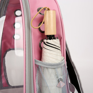 Bán Buôn Viên Nang Trong Suốt Ngoài Trời Vật Nuôi Mèo Con Chó Tàu Sân Bay Trở Lại Gói Du Lịch Vận Chuyển Tàu Sân Bay Đầy Màu Sắc Vật Nuôi Vận Chuyển Mèo Túi - Product Image 5