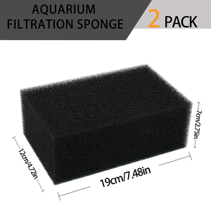Polyurethaan aquariumfilterspons - Modern visbak waterfilternet - Milieuvriendelijk - Aanpasbare maat - Product Image 3