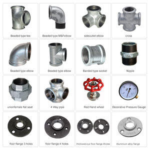 Phụ Kiện Đường Ống Side Outlet Tee Dễ Uốn Sắt Gang 4 <span class=keywords><strong>Way</strong></span> 1/2 3/4 Nữ Đồ Nội Thất Vv 3 Tháng Đen Bằng BSPT Vòng CN;HEB - Product Image 6