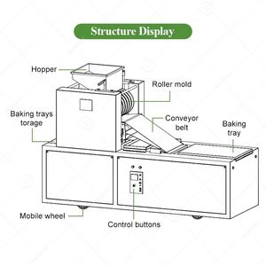 Fortune Mini Dog <b>Cookie</b> Make Fine Small Walnut Biscuit <b>Maker</b> Mold Press <b>Machine</b> for Small Business - Product Image 3