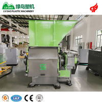 Broyeur de plastique haute efficacité et bon rendement, broyeur intégré de recyclage du plastique, machine de broyage 500 kg/h