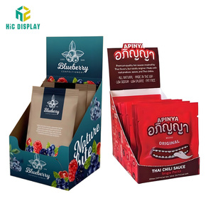 Hic hiển thị các tông hộp SRP Kệ sẵn sàng bao bì gấp xé PDQ lưu trữ khay bán lẻ truy cập hàng đầu hiển thị - Product Image 1