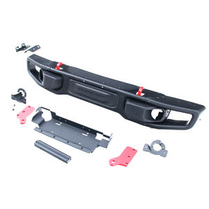 Lantsun J087 Bullbar สำหรับรถจี๊ป,สำหรับ Wrangler Jk กันชนหน้า10th ปีกันชนเหล็กปิดถนน - Product Image 1