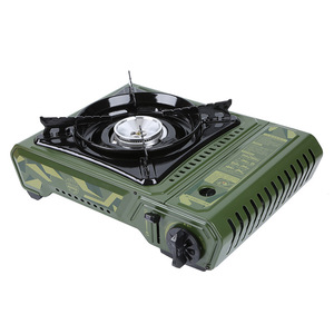 Fornello a <span class=keywords><strong>Cassetta</strong></span> Portatile, Bruciatore a Gas ad Alta Potenza 4500W per Cucina da Campeggio all'Aperto - Product Image 1