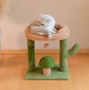 أثاث وأشجار للقطط بالجملة مع أعمدة خدش لراحة وترفيه صديقك القطبي - Product Image 4