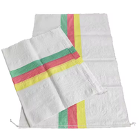 Sac tissé en PP pour le marché camerounais, 25 kg, 50 kg, 100 kg, pour la farine, les céréales, le blé, le maïs, le sucre, le sel, résistant à l'humidité