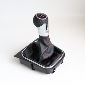 QSF Nuovo Pomello del Cambio in Gomma con Cuffia per VW <span class=keywords><strong>Golf4</strong></span> Polo Bora - Product Image 3