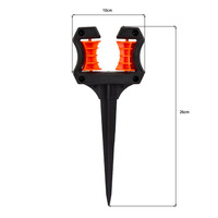 Positionneur de tuyau à connexion rapide pour le guidage des conduites d'eau, l'arrosage de jardin, le support de tuyau d'irrigation extérieur pour fleurs de jardin