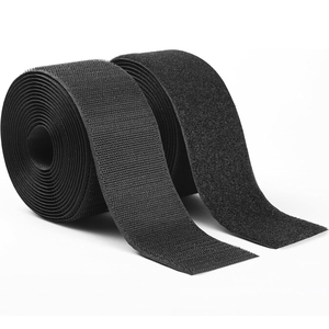 Cierre táctil de alta resistencia, cinta de poliéster Velcro autoadhesiva, rollo de cinta de gancho y bucle de 40mm para costura DIY, bolsa de ropa, zapatos - Product Image 2