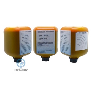 Encre rouge compatible IC-4RD106 825ml avec puce RFID, séchage rapide, solvant pour imprimante CIJ Domino Ax130i Ax350i Ax550i série AX - Product Image 3