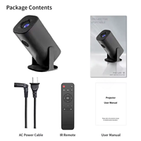 Projecteur P30 Pro 180 lumens ANSI Android 11 Wifi double Haute luminosité Décodage 4k Vente chaude en Europe Mini projecteur Android