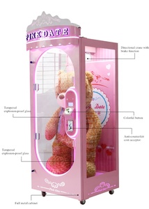 La chiave rosa della data ha tagliato la macchina del gioco della corda che sta il premio dell'interno del giocattolo distributore automatico dell'artiglio della gru per la vendita - Product Image 3