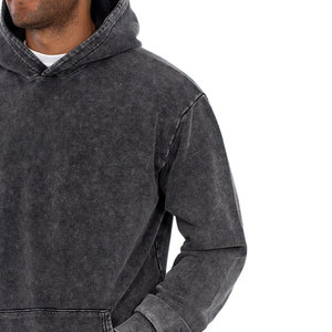 Nueva Llegada, Sudadera con Capucha Estilo Acid Wash, Personalizable, Transpirable, para Invierno, Precios al por Mayor, Fabricación Personalizada OEM - Product Image 6