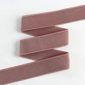 Factory Wholesale High Tenacity Woven Flat Twill Elastic Ribbon High Strength Elastic Band For Sport Equipment