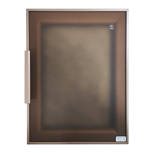 Armario de Dormitorio Moderno Minimalista MATA MT-HFGD01, de Metal Dorado con Puertas de Vidrio, Venta al Por Mayor - Product Image 3