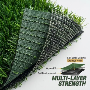 <span class=keywords><strong>Gazon</strong></span> artificiel de football haute performance 50 mm résistant aux UV pour terrain de football - Product Image 2