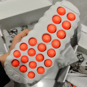 Sandalias de Plataforma para Hombre, Casuales, para Uso Diario, con Suela de Masaje, Multicolores, de Goma Acolchada, Cómodas y Transpirables - Product Image 4