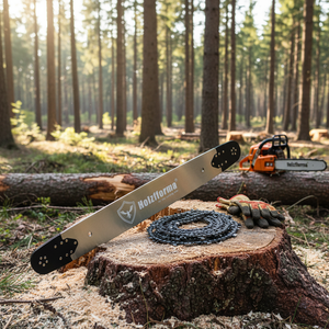 FARMERTEC Barra Guida e Catena per Motosega da 36 Pollici .404 .063 104 Maglie di Trasmissione, Dente a Scalpello Pieno, Compatibile con Modelli 088 MS880 070 090 0 - Product Image 3