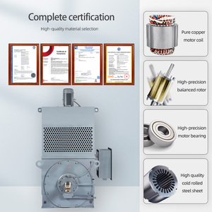 YPKK 2-Pole 200KW~1800KW IP55 3000Rpm 6000V High Voltage <strong>Asynchronous</strong> <strong>Motor</strong> AC <strong>Motors</strong> Variable Frequency Speed Regulation - Product Image 5