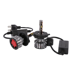 Faros delanteros de coche LED de cuatro lados T10 superbrillantes 9005/HB3/H1 foco lejano y cercano 12V lámpara frontal de nueva condición - Product Image 1