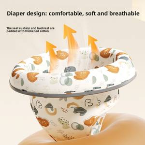 Andador Plegable <span class=keywords><strong>4</strong></span> en 1 para Bebés, con Materiales de Plástico y Lino, Diseño Ligero, para Bebés de 6 a 18 Meses - Product Image 3